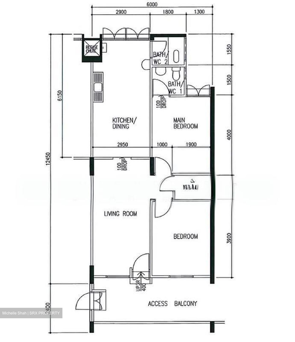Blk 332 Teck Ghee View (Ang Mo Kio), HDB 3 Rooms #568668471